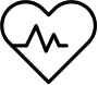 Imagén de un corazón que denota salud.